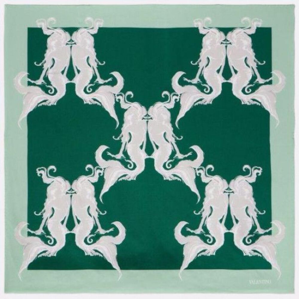 Siren Silk Twill Scarf Qmh
